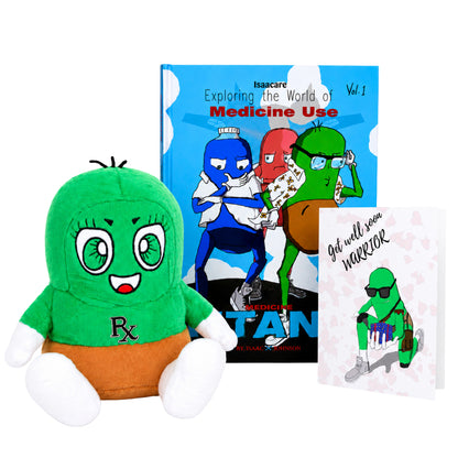 Medicine Titans Emotional Support Kit - Get well soon gift